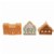 Alternate Image #5 of Homes Around the World Wooden Blocks - 15 Pieces