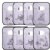 Main Image of Jungle Pullover Bibs - Set of 8