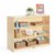 Alternate Image #1 of Carolina 3-Shelf Storage - Solid Back
