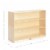 Alternate Image #5 of Carolina 3-Shelf Storage - Solid Back