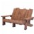 Main Image of Nature to Play™ Double Adirondack Chair