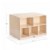 Alternate Image #5 of Premium Solid Maple Double-Sided Toddler Storage Island