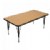 Main Image of Golden Oak 30" x 72" Rectangle Table with 15-24" Adjustable Legs