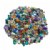Main Image of Transparent Acrylic - Assorted Colors Gemstones - 1 lb