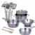 Main Image of Pretend Play Stainless Steel Kitchen Essentials