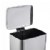Alternate Image #3 of Stainless Steel Trash Can - 13 Gallons