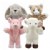 Main Image of Eco-Friendly Animal Hand Puppets - Set of 4