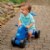 Alternate Image #1 of Blue Puppy 2-in-1 Push or Ride On