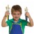 Alternate Image #1 of Flat, Stubby-Handle Paintbrushes - Set of 30