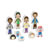 Main Image of Multicultural Friends Puzzles - Set of 6