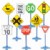 Main Image of On the Go Traffic Signs - Set of 9