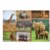Alternate Image #2 of Wild and North American Animals Floor Puzzles - Set of 2