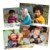 Alternate Image #2 of Me and My Friends Diverse Smiling Faces Classroom Posters - Set of 12