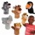 Main Image of Safari Animal Puppets - Set of 6
