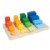 Main Image of Wooden Colorful Shape and Height Sorter