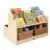 Alternate Image #4 of Carolina Toddler Sit and Read Bench with Book Display and Storage Cubby