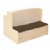 Main Image of Carolina Toddler Sit and Read Bench with Book Display and Storage Cubby