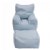 Alternate Image #5 of Cozy Chair & Ottoman - Fog Blue