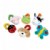 Main Image of Infant Colorful Wrist Rattles - Set of 6
