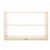 Alternate Image #3 of Carolina 2-Shelf Storage Unit - Acrylic Back