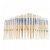 Main Image of Rounded and Flat-Tipped Brush Assortment - Set of 24