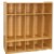 Main Image of Nature Color Preschool Coat Locker - Natural