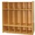 Alternate Image #1 of Nature Color Preschool Coat Locker - Natural