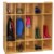 Alternate Image #3 of Nature Color Preschool Coat Locker - Natural