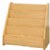 Alternate Image #1 of Toddler 4-Shelf Book Display - Natural