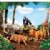 Alternate Image #2 of Jumbo Jungle Animals - 5 Pieces