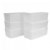 Main Image of Clear Bins with Lids - Set of 6