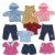 Main Image of 16" Doll Clothes For Boy and Girl Dolls