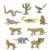Alternate Image #4 of Animals from Across the Land Mini Set