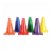 Alternate Image #1 of 12" Outdoor Durable Rainbow Cone - Set of 6