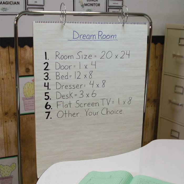 Alternate Image #1 of Flip Chart Tablets 24" x 32" 1.5" Rule - White Paper