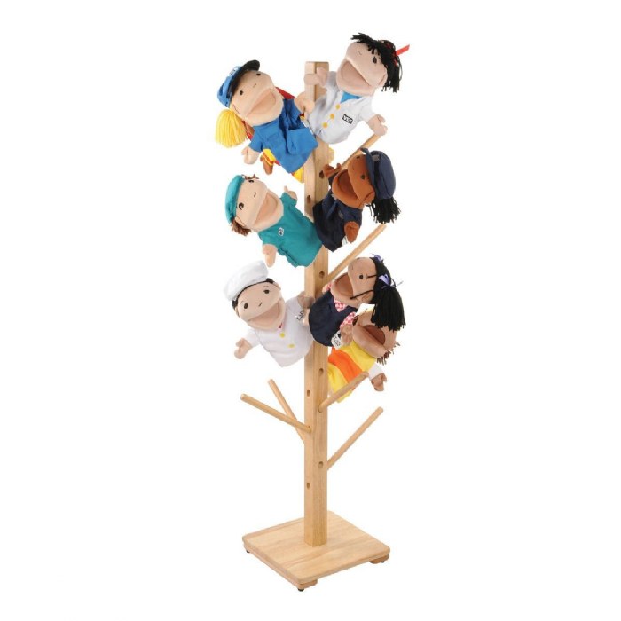 Alternate Image #1 of Puppet Storage Tree - 49"H
