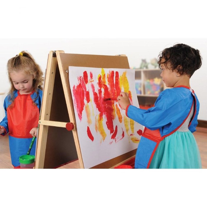 Alternate Image #1 of Toddler Adjustable Easel