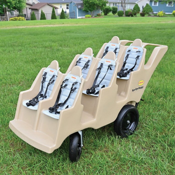 Alternate Image #1 of Bye-Bye Buggy 6-Seat - Tan