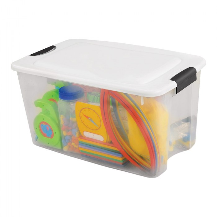 Alternate Image #1 of 70 Quart Storage Container with Lid