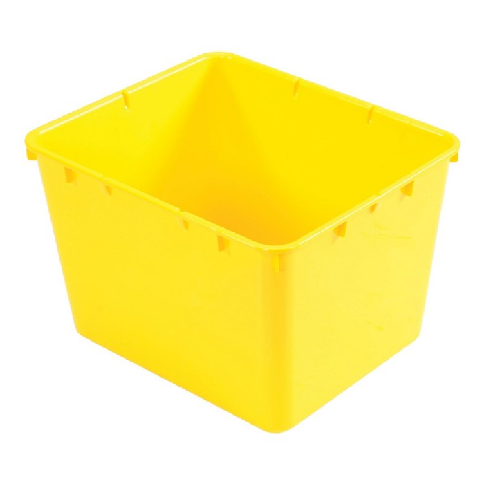 Primary Image of Cubbie Tub -  Yellow