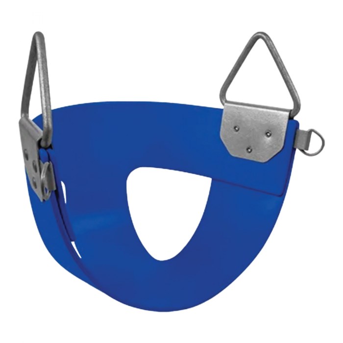 Alternate Image #1 of Half Bucket Seat - Blue
