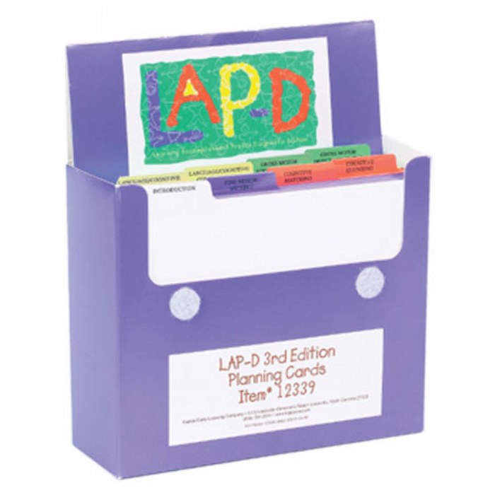 Primary Image of LAP&trade;-D - 3rd Edition Planning Cards