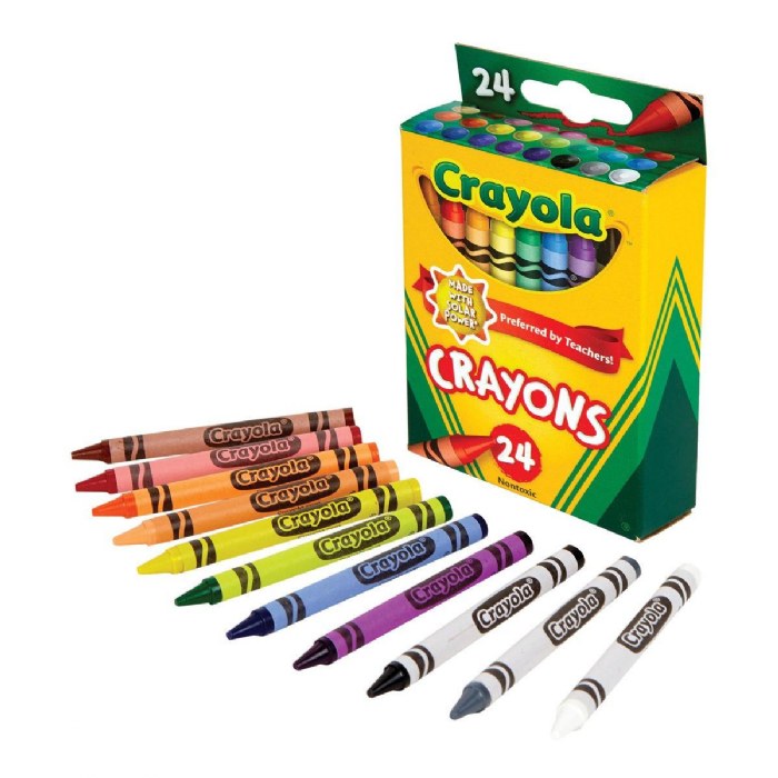 Alternate Image #1 of Crayola&reg; 24-Count Crayons - Standard - Single Box