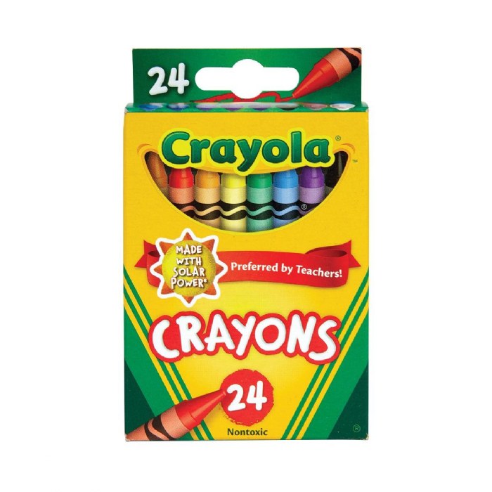 Primary Image of Crayola&reg; 24-Count Crayons - Standard