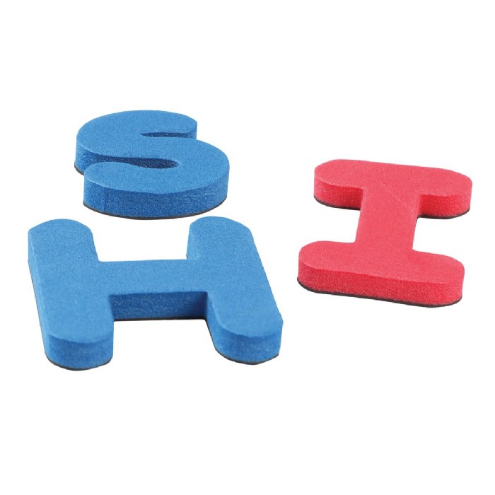 Alternate Image #1 of Foam Magnetic Uppercase and Lowercase Letters
