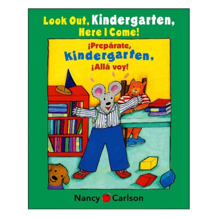 Primary Image of Look Out, Kindergarten, Here I Come! - Bilingual Hardcover