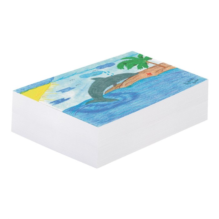 Alternate Image #1 of 12" x 18" Newsprint Paper - 5 Packs