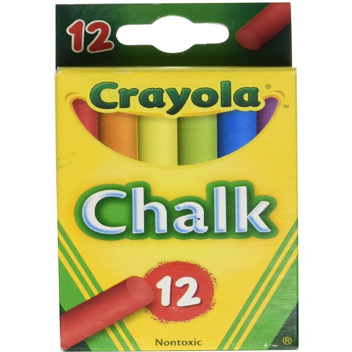 Alternate Image #1 of Crayola&reg; Chalk 12 Packs - Assorted Colors - 12 Boxes