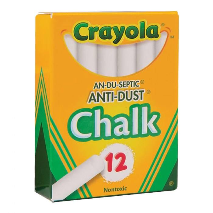 Alternate Image #1 of Crayola&reg; 12-Pack White Chalk - 12 boxes