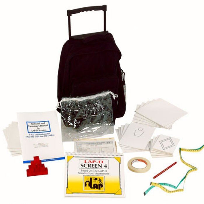 Primary Image of LAP&trade;-D Screen Kit - Age 4